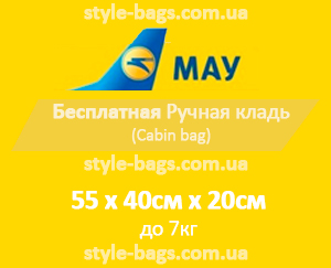 размер ручной клади Мау